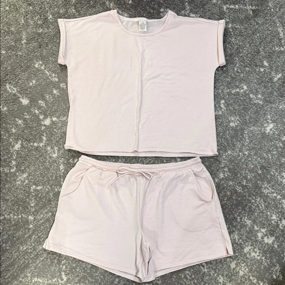 Lucky Brand Light Pink Pajama Set - Picture 1 of 2
